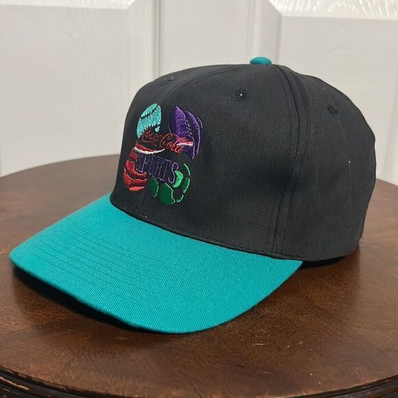 🔥🔥 TRUE VINTAGE “Coca-Cola SPORTS” 1990’s Snapback Hat - Excellent Condition - Picture 4 of 7
